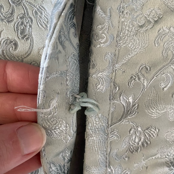 Silk blend light green H&M jacket - Picture 6 of 6